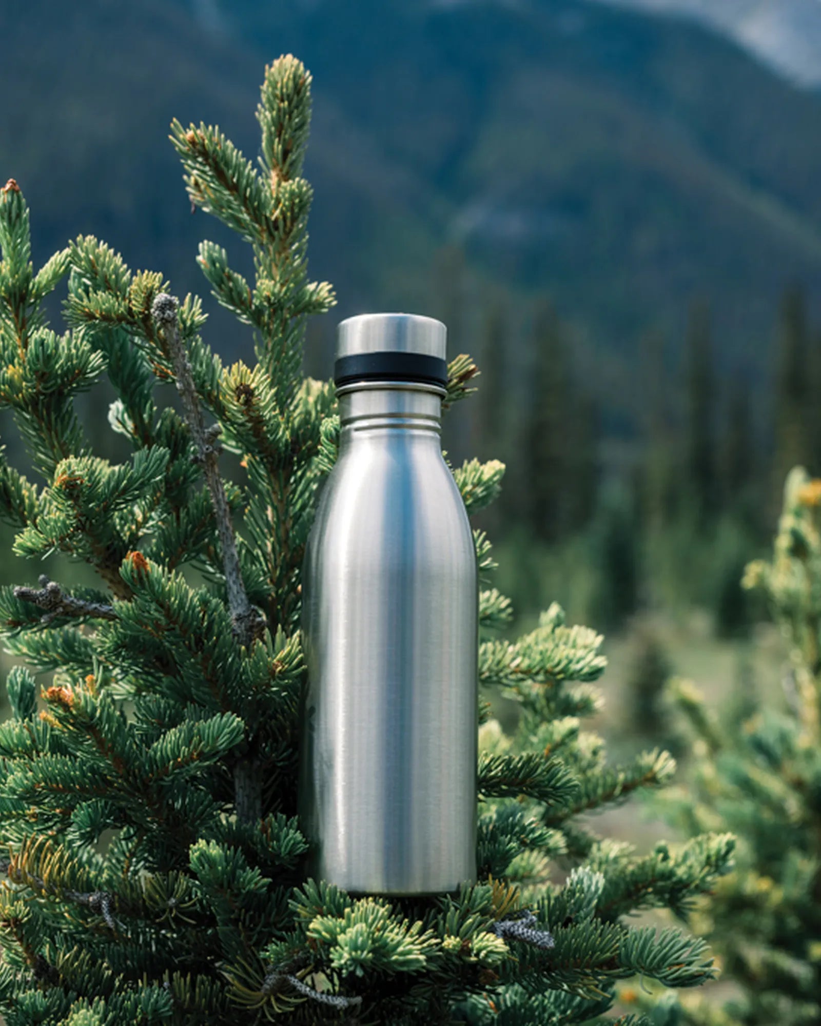 Promotional recycled stainless steel water bottle 500ml - 17