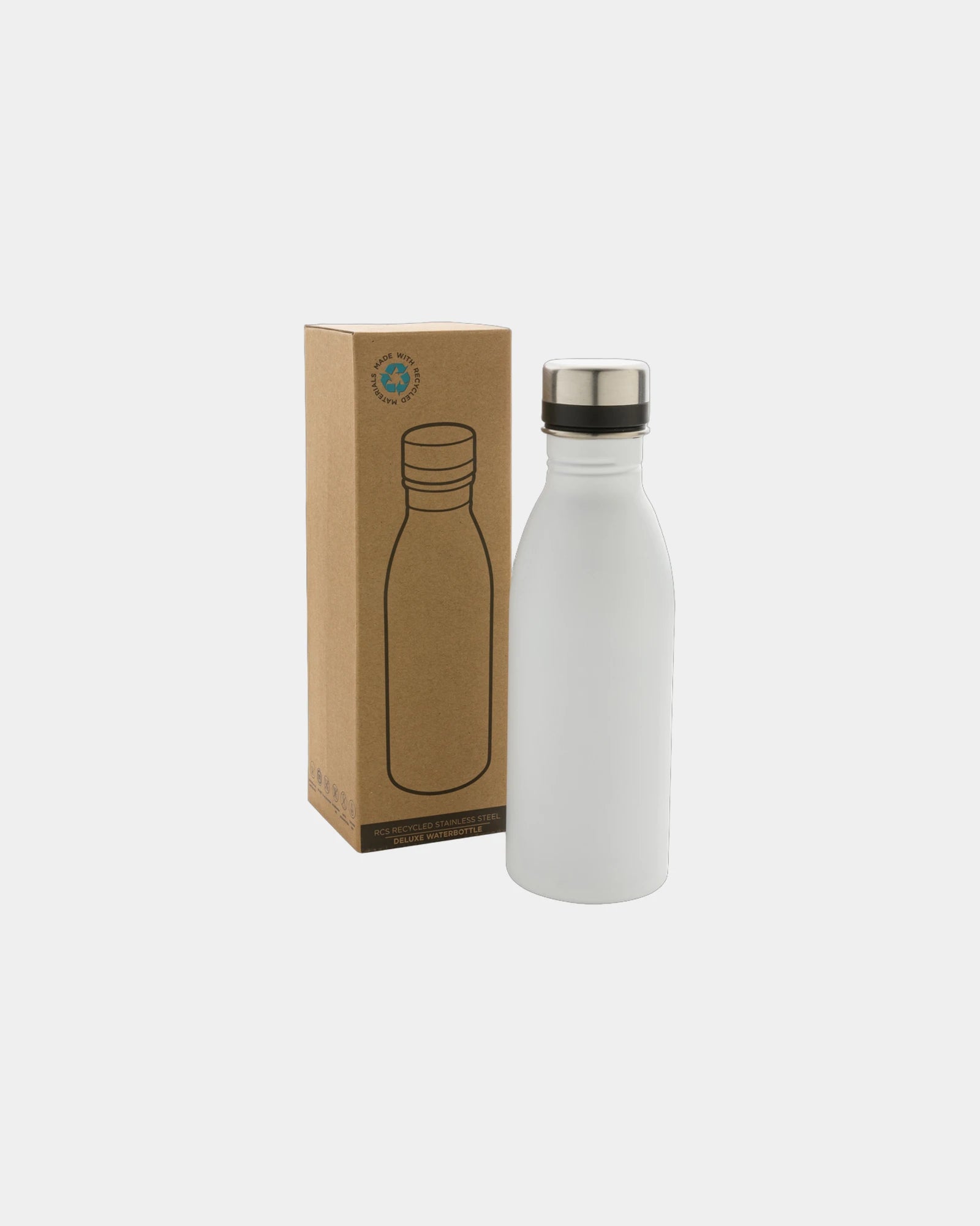 Promotional recycled stainless steel water bottle 500ml - 20