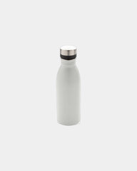 Promotional recycled stainless steel water bottle 500ml - White