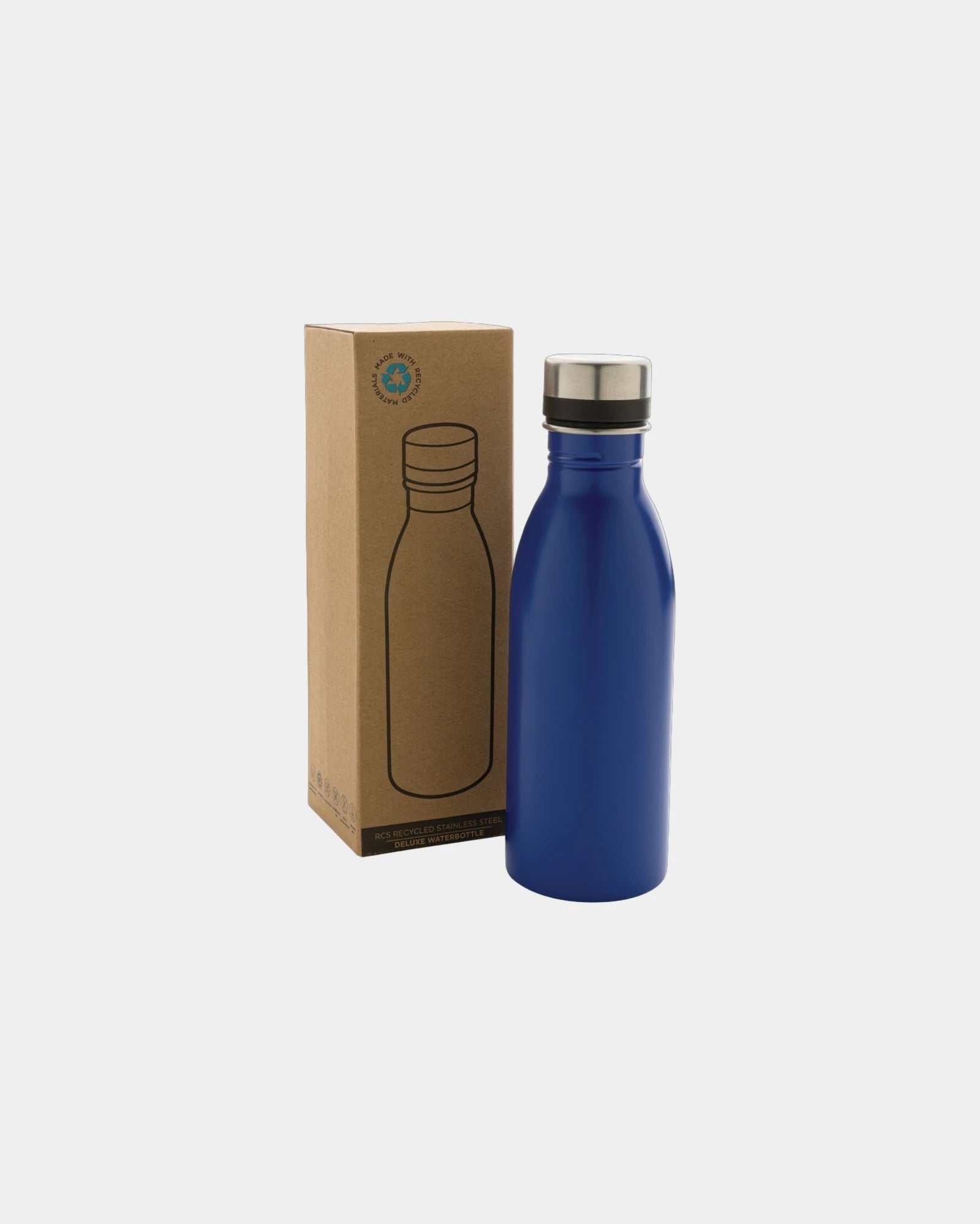 Promotional recycled stainless steel water bottle 500ml - 31
