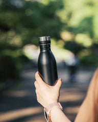Promotional recycled stainless steel water bottle 500ml - 10