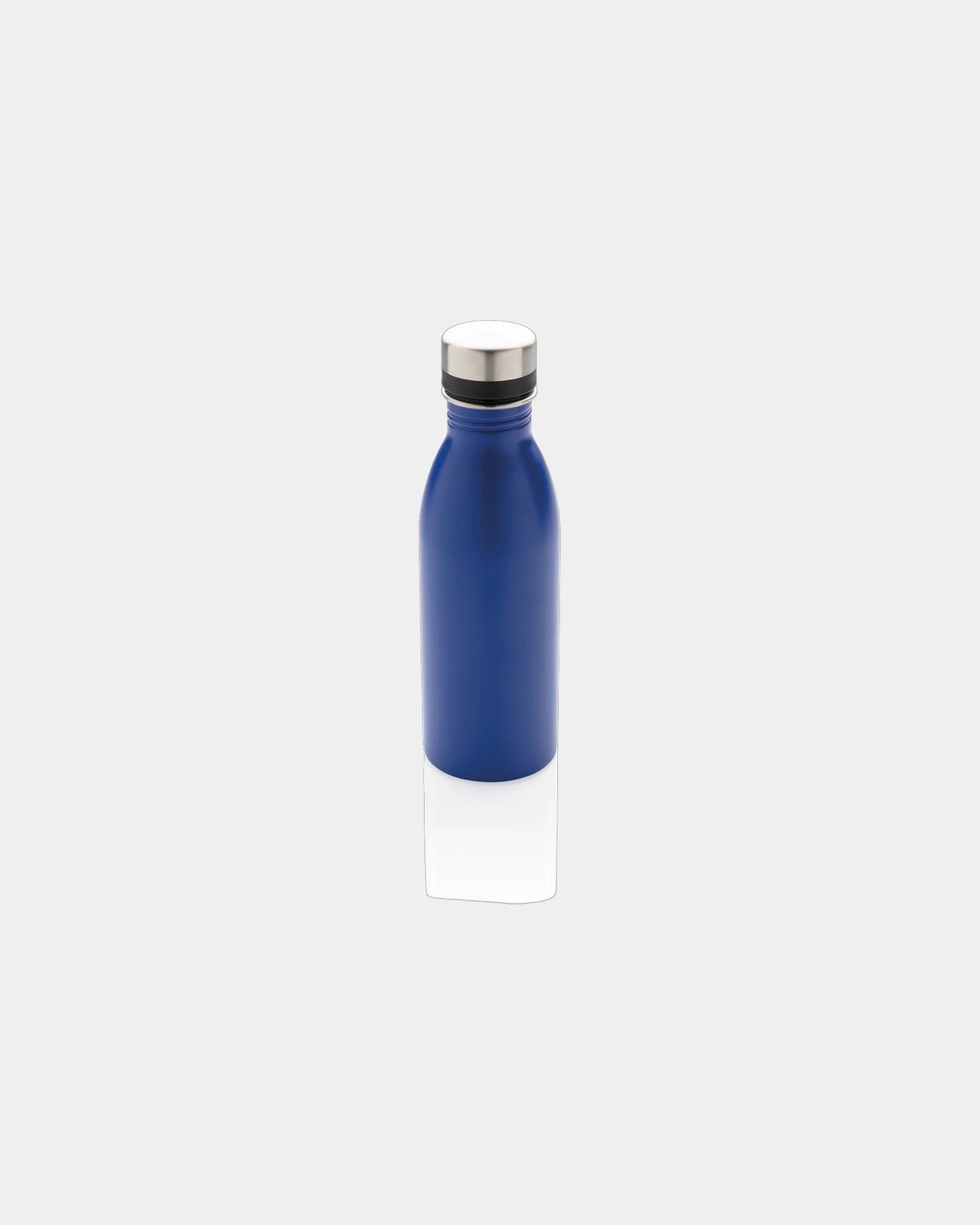 Promotional recycled stainless steel water bottle 500ml - Blue