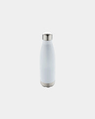 Promotional insulated stainless steel water bottle 500ml - White
