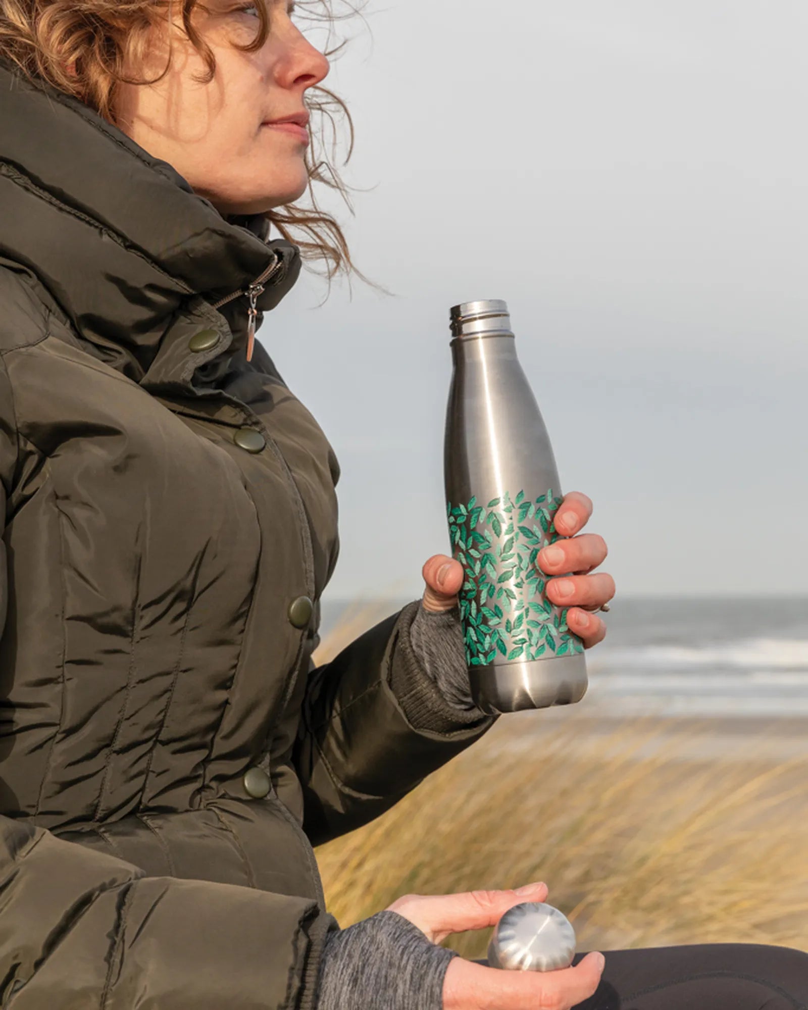Promotional insulated stainless steel water bottle 500ml - 11
