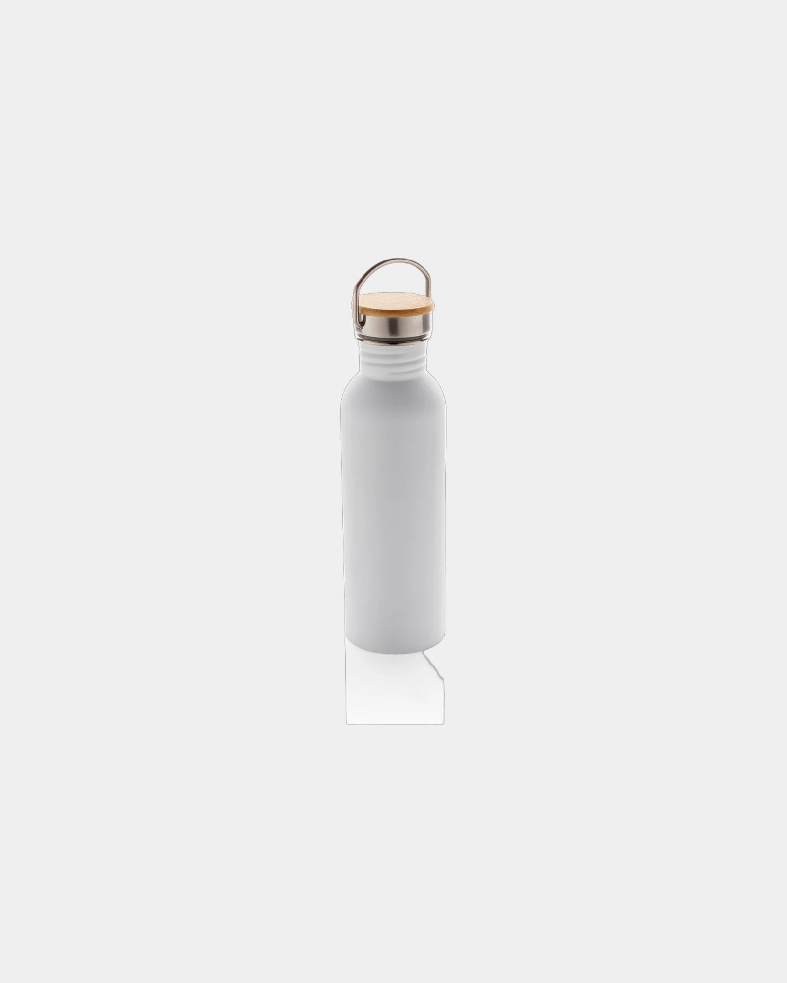 Promotional stainless steel water bottle 710ml - White