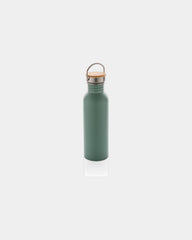 Promotional stainless steel water bottle 710ml - Green