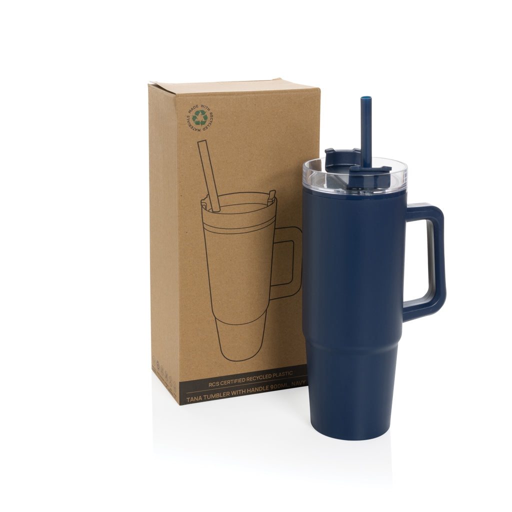 Promotional recycled plastic 750ml mug - 1