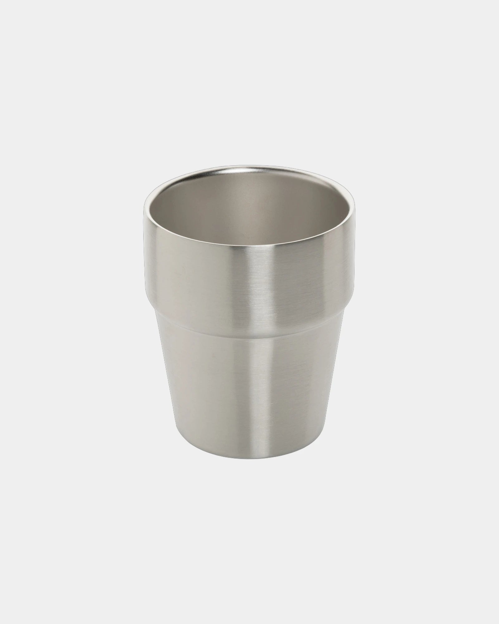 Promotional double-wall coffee mug - Silver
