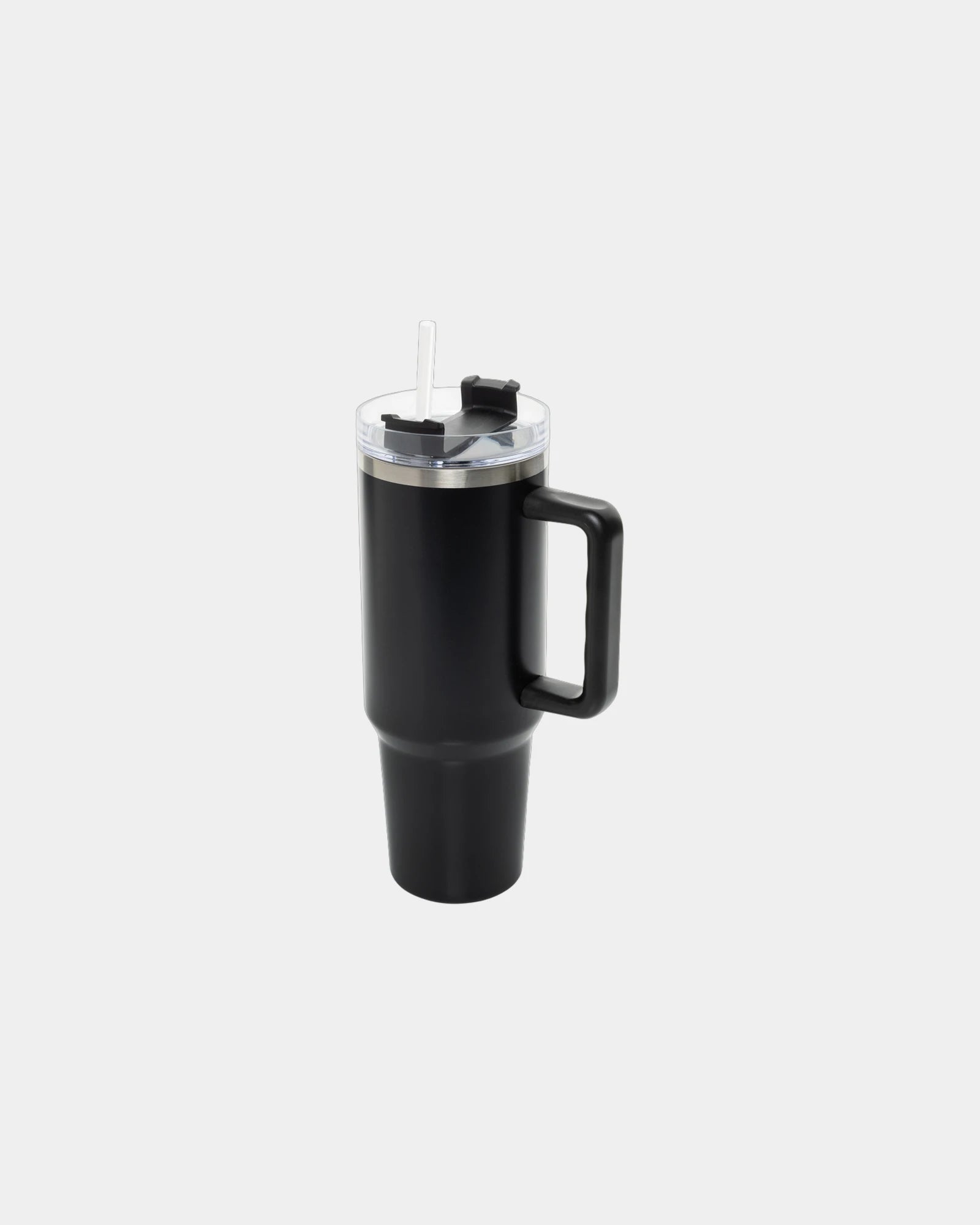 Promotional recycled stainless steel mug 1.2L Peakflow - Black