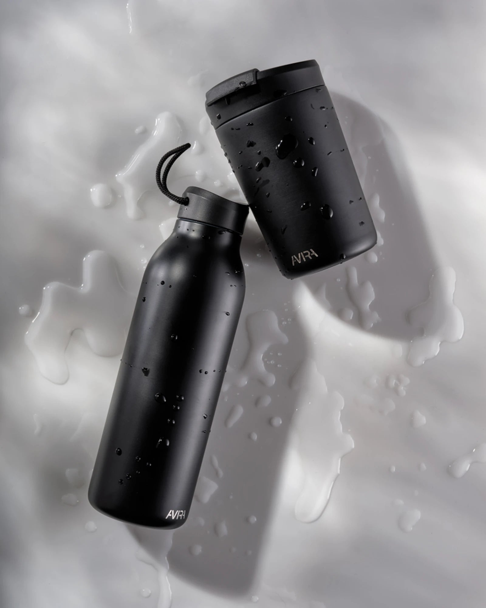 Promotional recycled stainless steel water bottle 500ml - 18