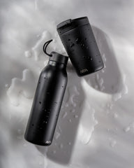 Promotional recycled stainless steel water bottle 500ml - 18