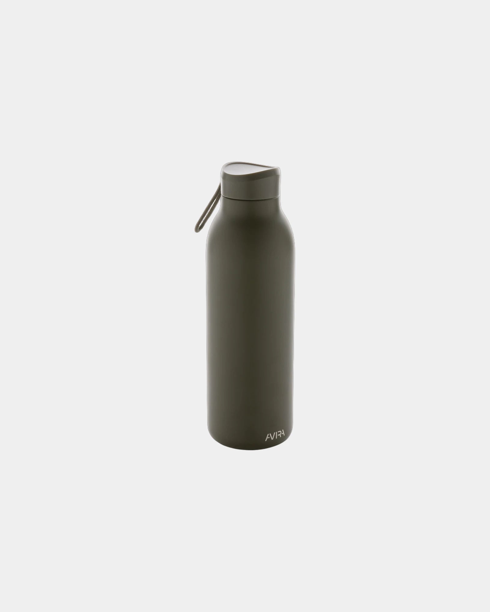 Promotional recycled stainless steel water bottle 500ml - Green