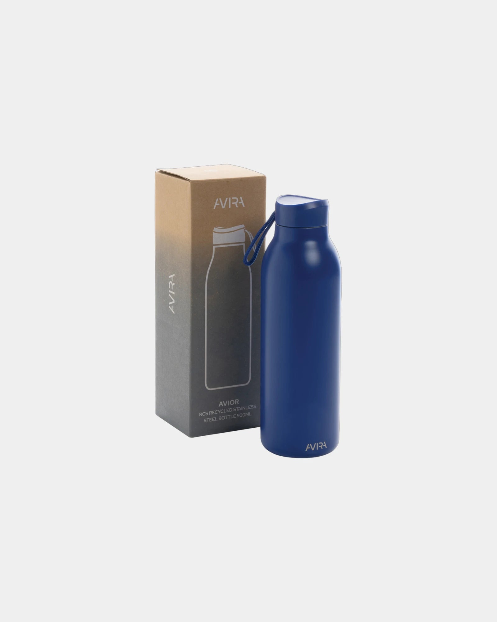 Promotional recycled stainless steel water bottle 500ml - 44