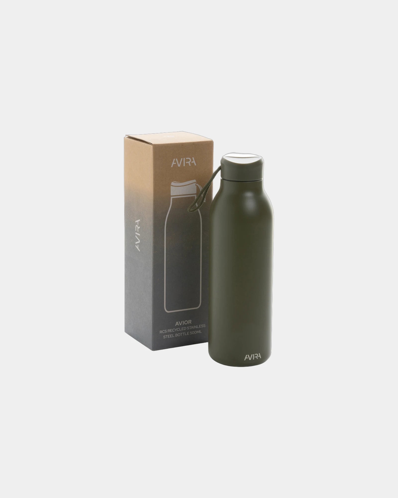 Promotional recycled stainless steel water bottle 500ml - 67