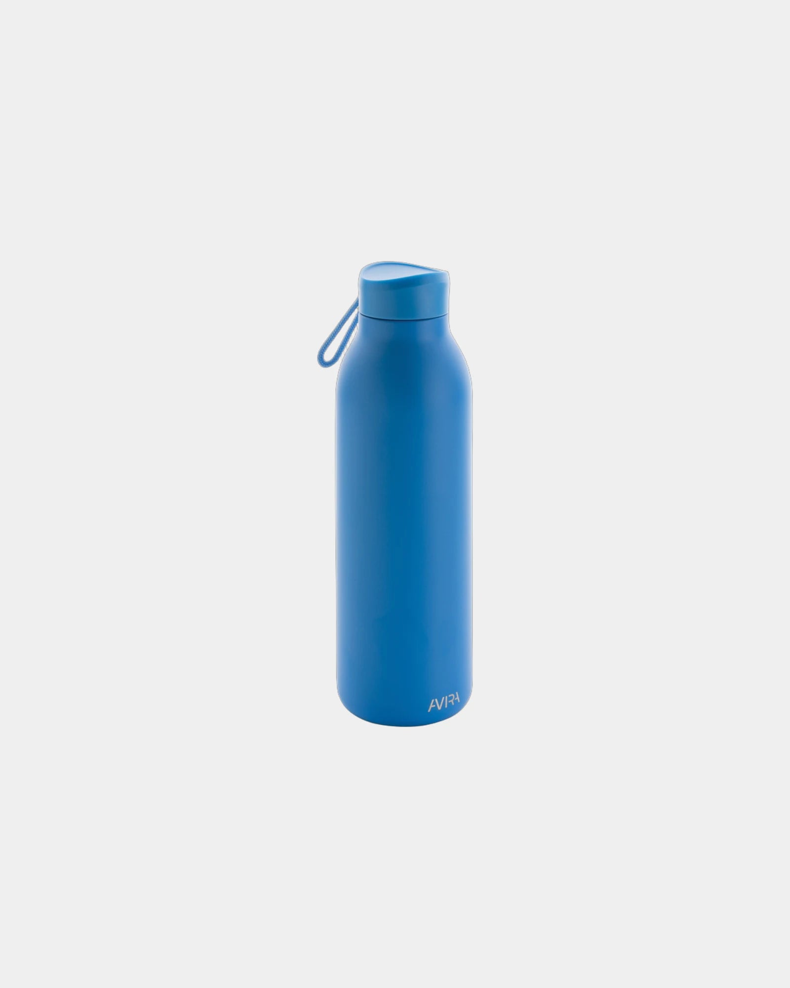 Promotional recycled stainless steel water bottle 500ml - Blue