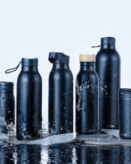 Promotional recycled stainless steel water bottle 500ml - 19