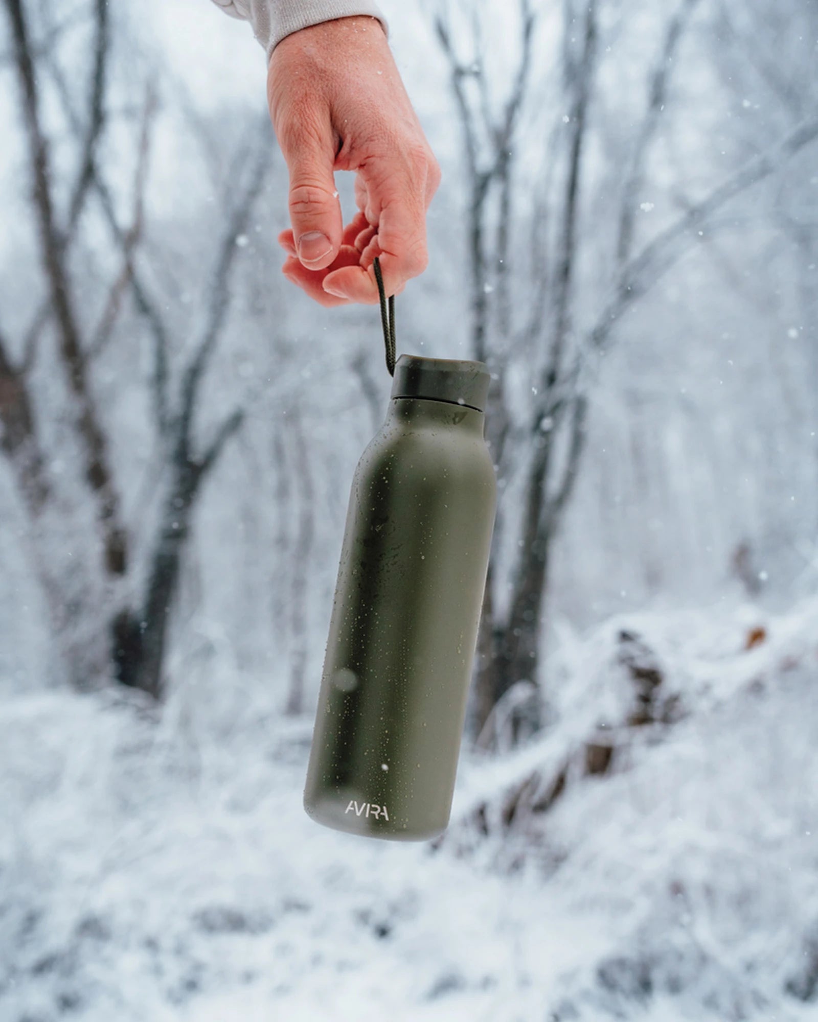 Promotional recycled stainless steel water bottle 500ml - 70