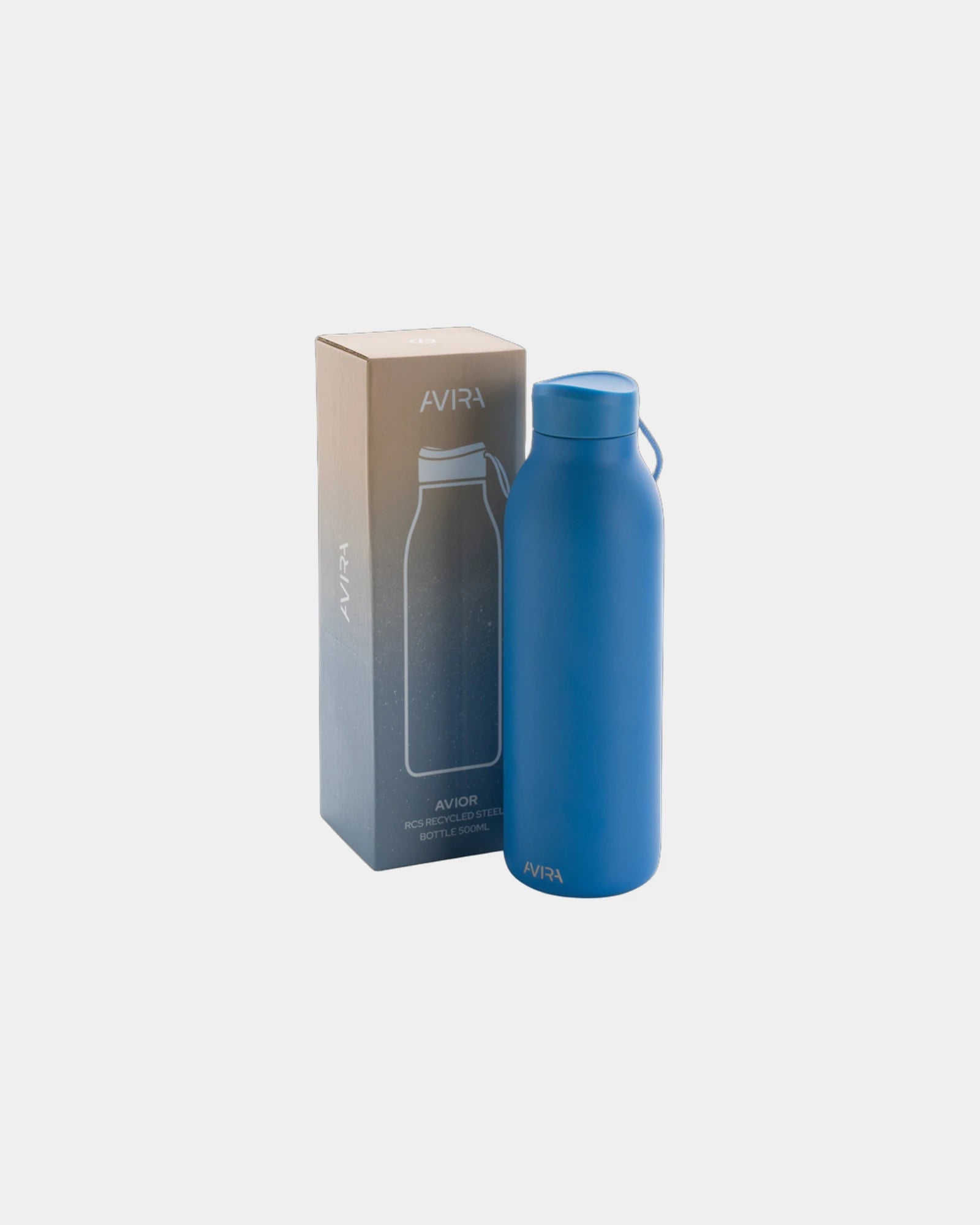 Promotional recycled stainless steel water bottle 500ml - 53