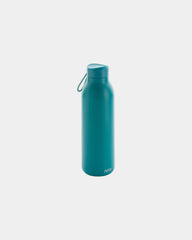 Promotional recycled stainless steel water bottle 500ml - Turquoise