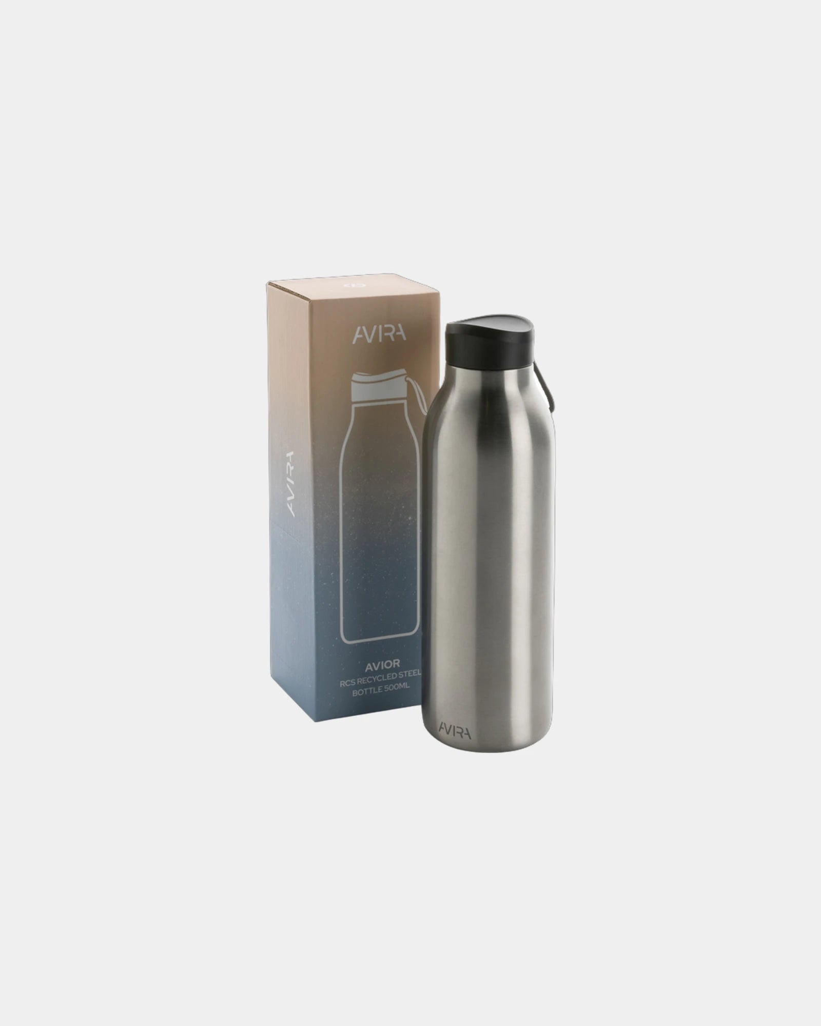 Promotional recycled stainless steel water bottle 500ml - 27