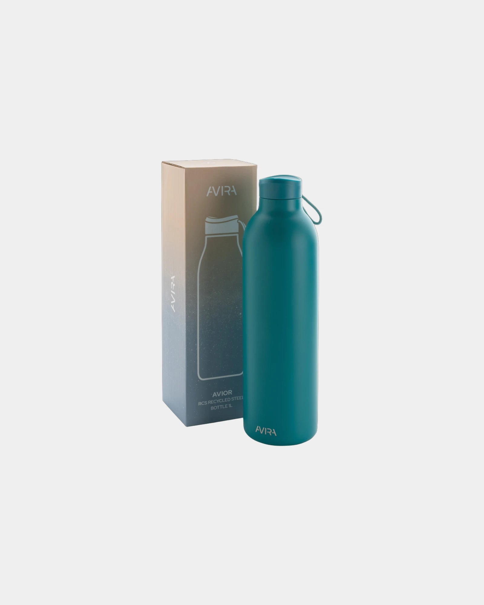 Custom insulated recycled steel water bottle 1L - 47
