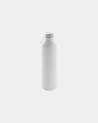 Custom insulated recycled steel water bottle 1L - White