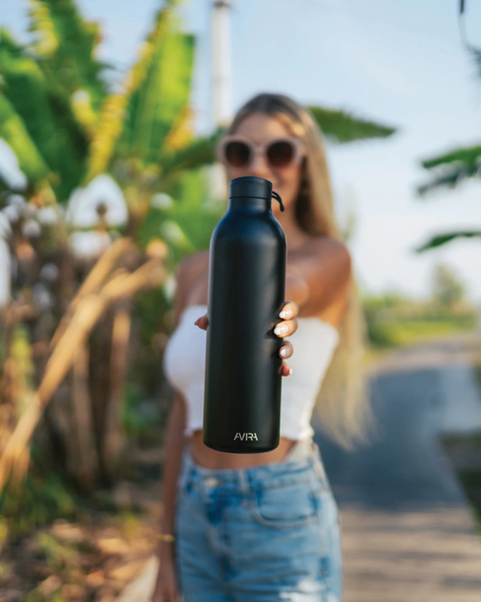 Custom insulated recycled steel water bottle 1L - 10