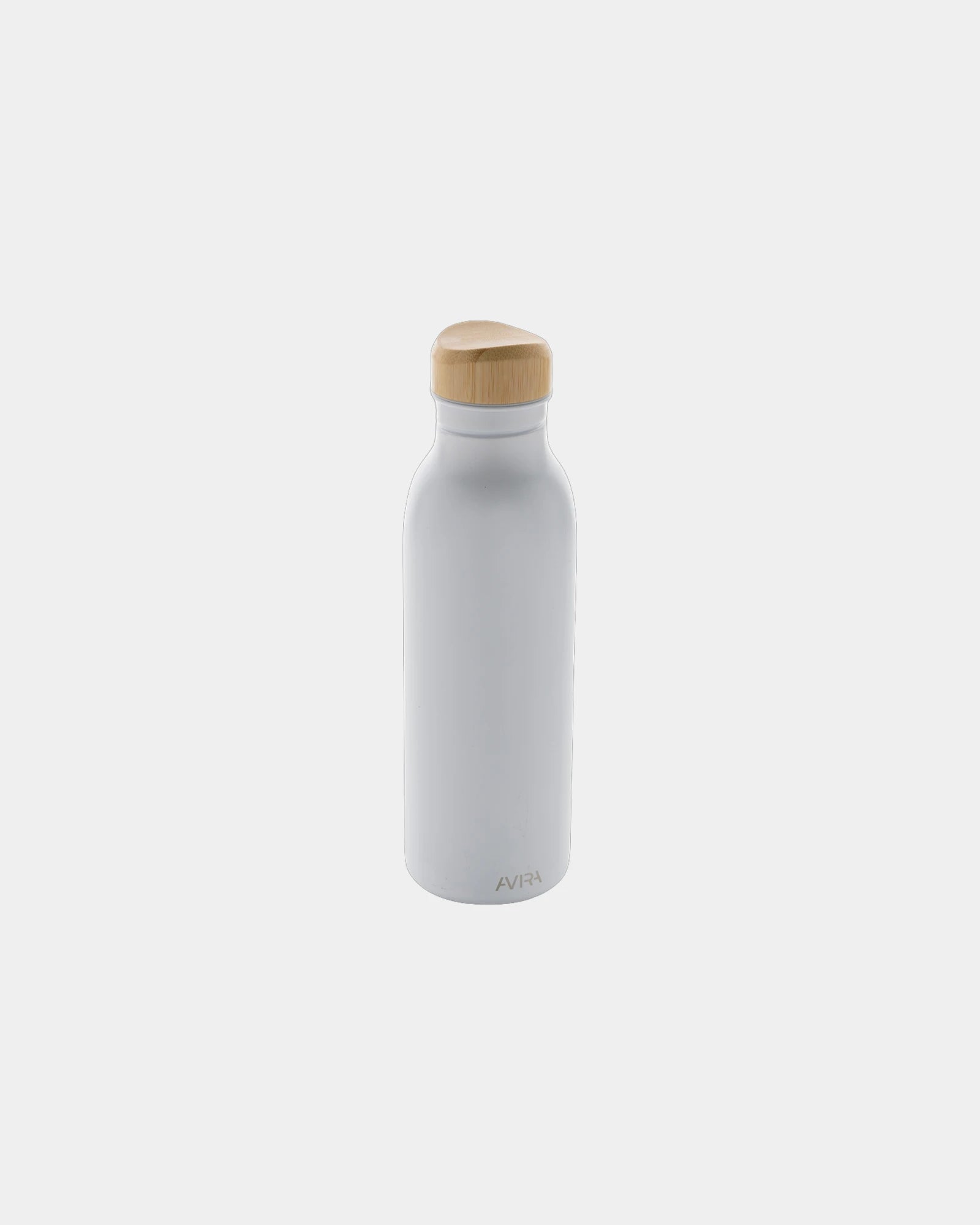 Promotional recycled stainless steel water bottle 600ml - White
