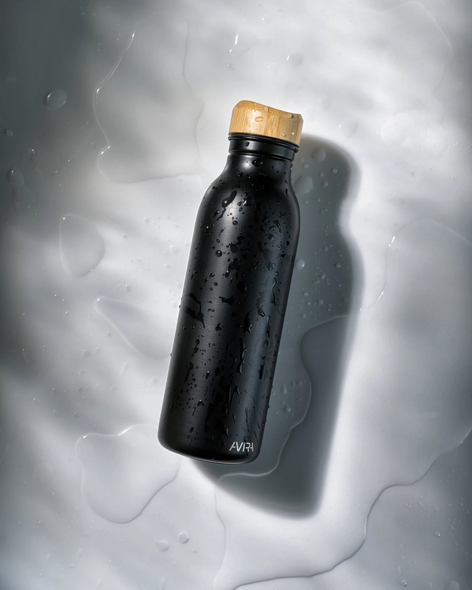 Promotional recycled stainless steel water bottle 600ml - 7
