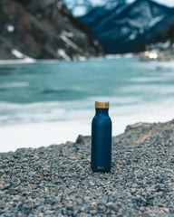Promotional recycled stainless steel water bottle 600ml - 28
