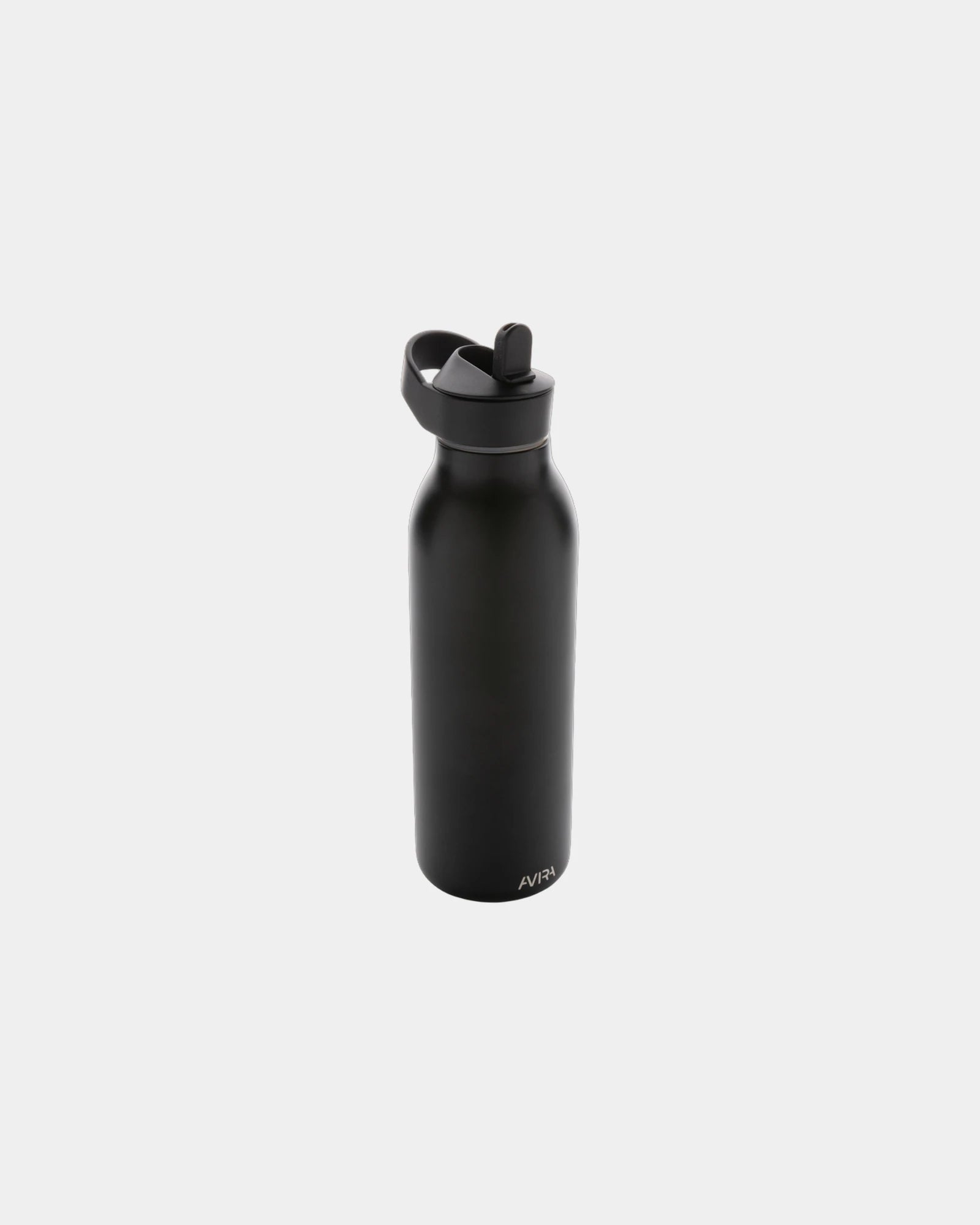 Custom recycled stainless steel water bottle 500ml - Black