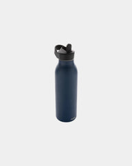 Custom recycled stainless steel water bottle 500ml - Navy