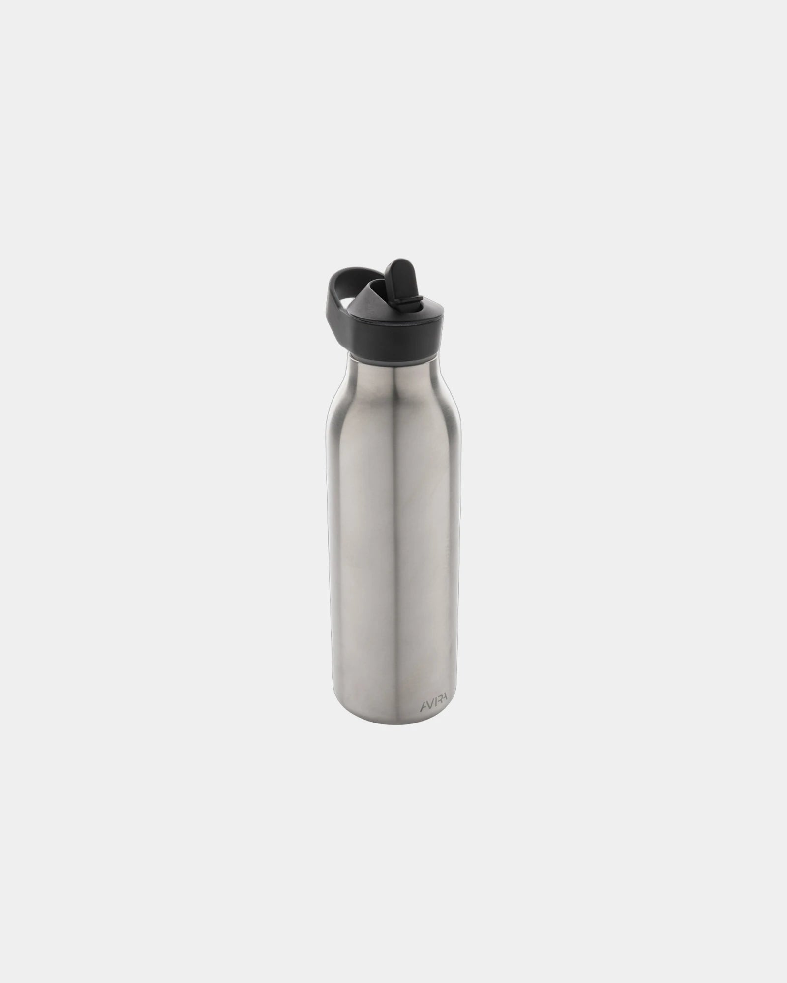 Custom recycled stainless steel water bottle 500ml - Silver