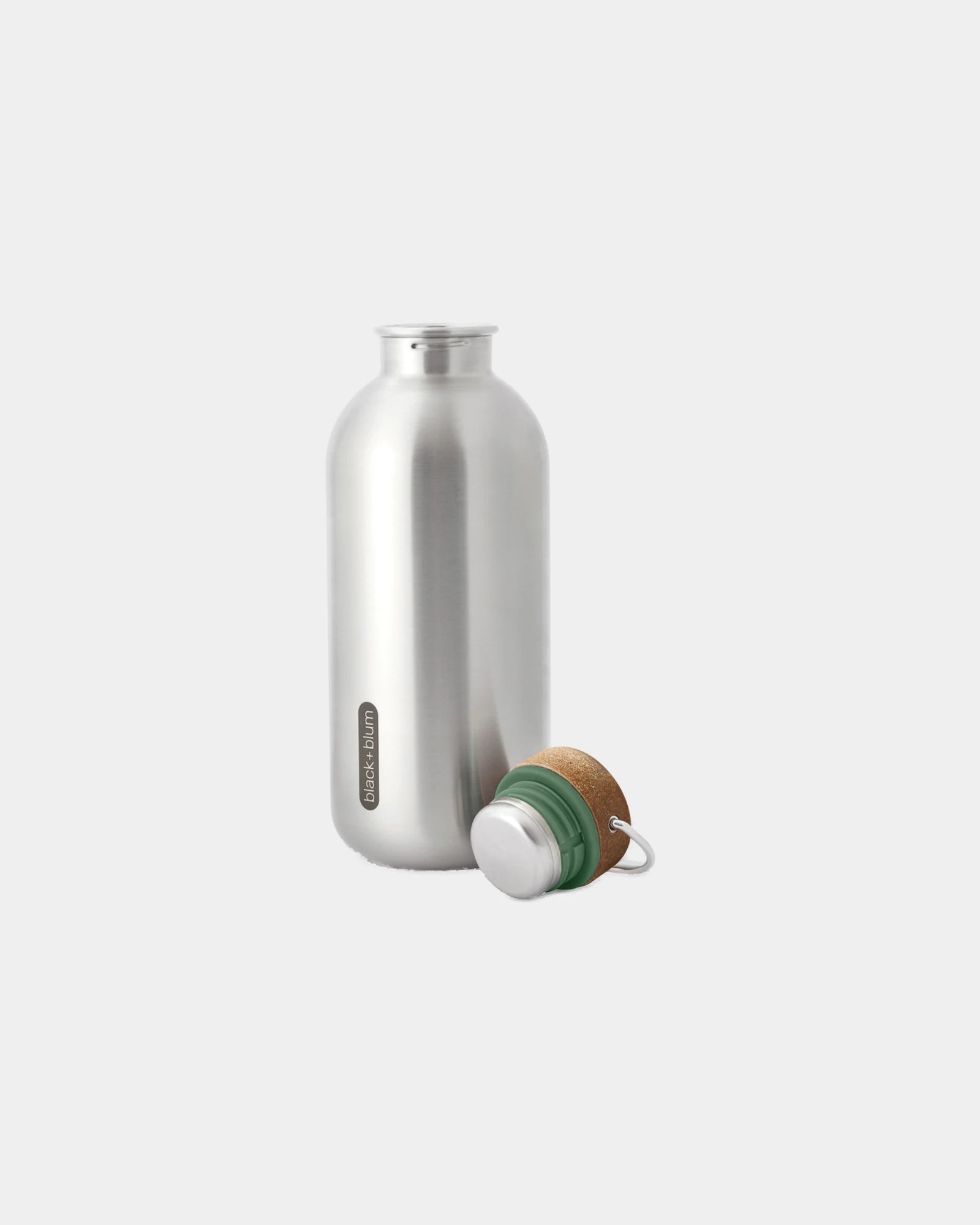 Custom eco-friendly stainless steel water bottle Black + Blum - 1