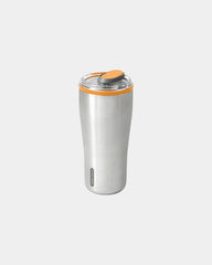 Custom insulated stainless steel mug Black + Blum 600ml - Orange