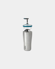 Custom insulated stainless steel mug Black + Blum 600ml - 22