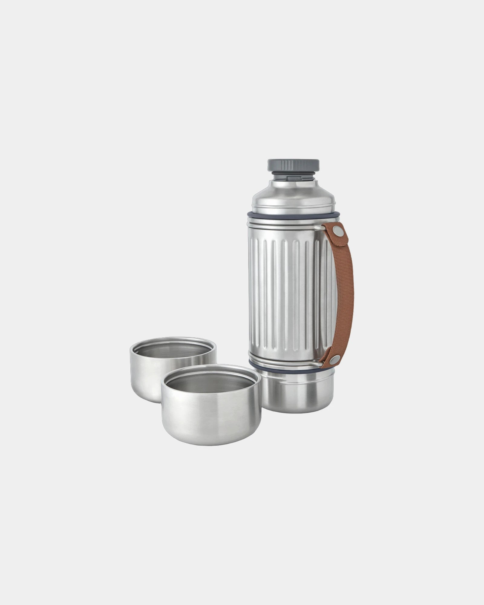 Custom insulated stainless steel bottle Black + Blum Explorer - Grey