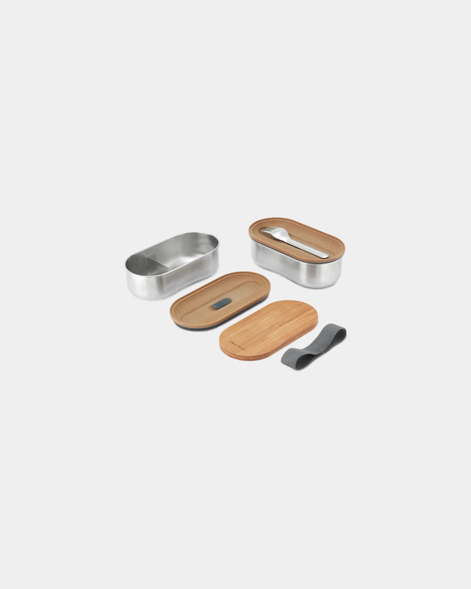 Custom stainless steel bento box Black + Blum - 3