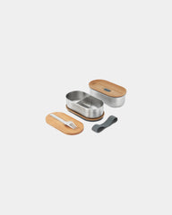 Custom stainless steel bento box Black + Blum - 2