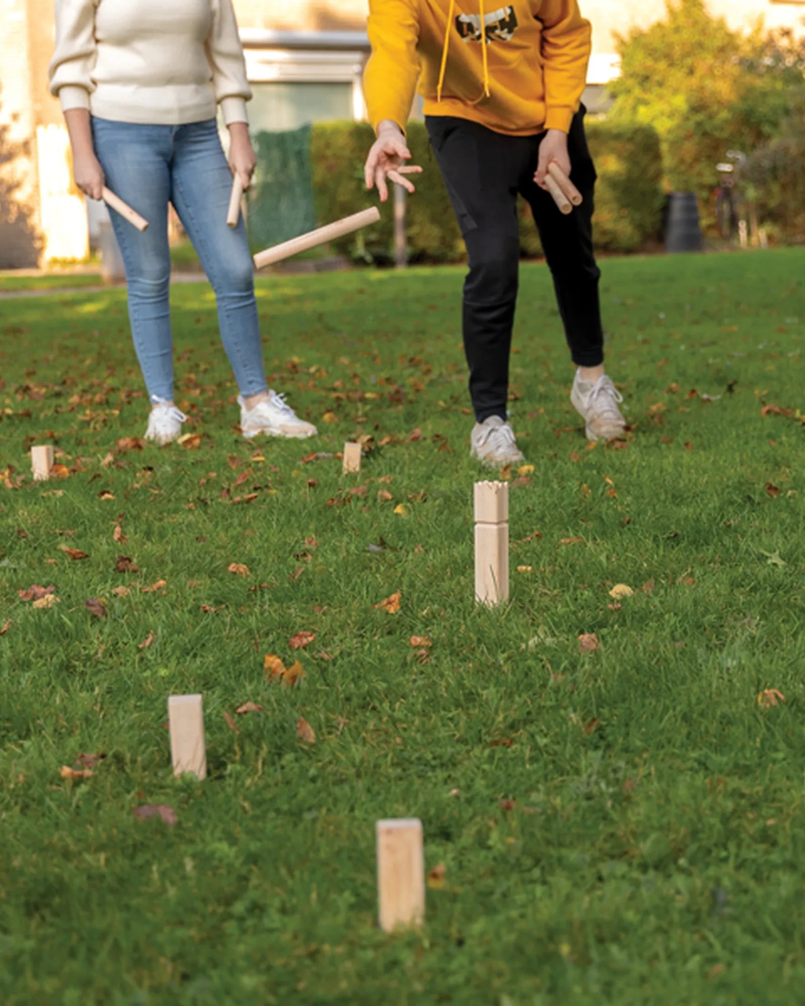 Promotional wooden Kubb game for outdoor fun - 5