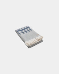 Promotional recycled cotton bath towel Ukiyo 100x180cm - Navy