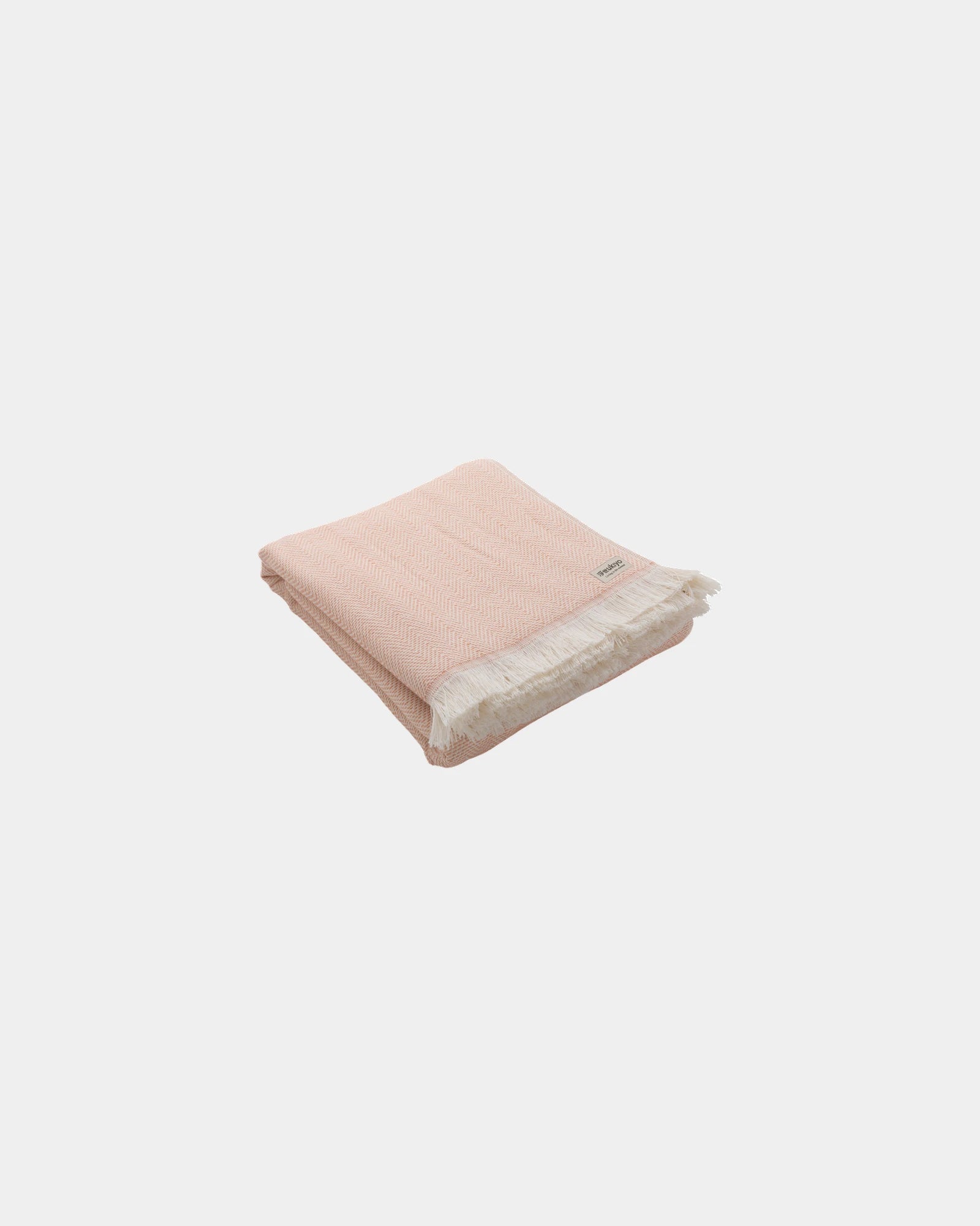 Custom recycled cotton bath towel 100x180cm - Pink