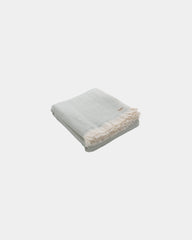 Custom recycled cotton bath towel 100x180cm - Green