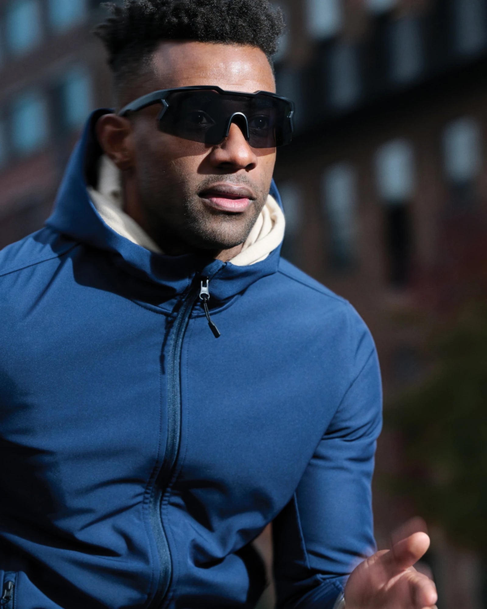 Promotional recycled plastic sunglasses SproShield - 6