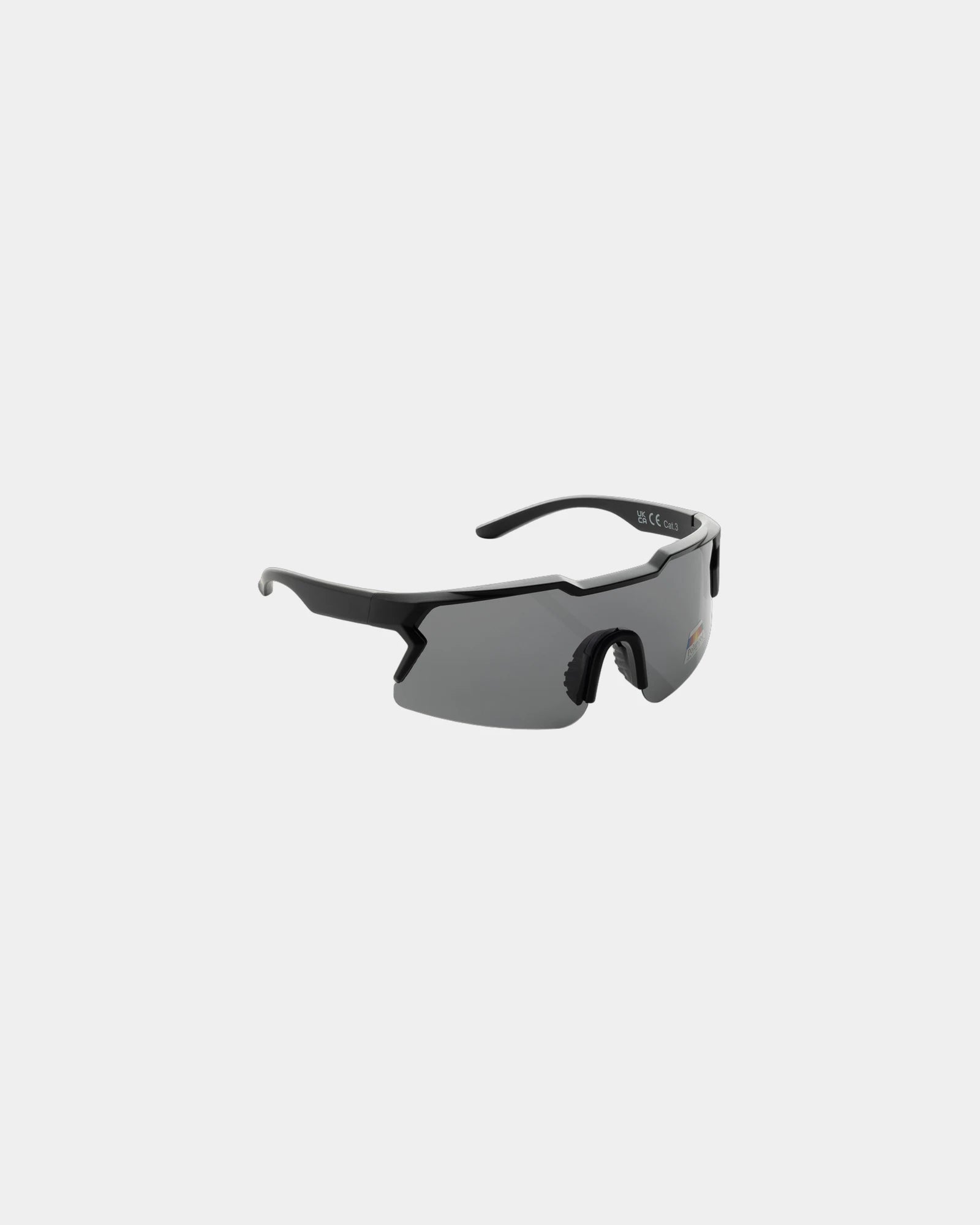 Promotional recycled plastic sunglasses SproShield - Black