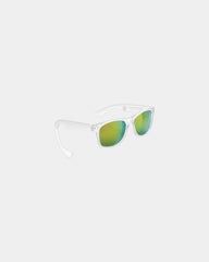 Promotional recycled PC sunglasses - White