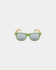 Promotional recycled plastic sunglasses with bamboo - 10