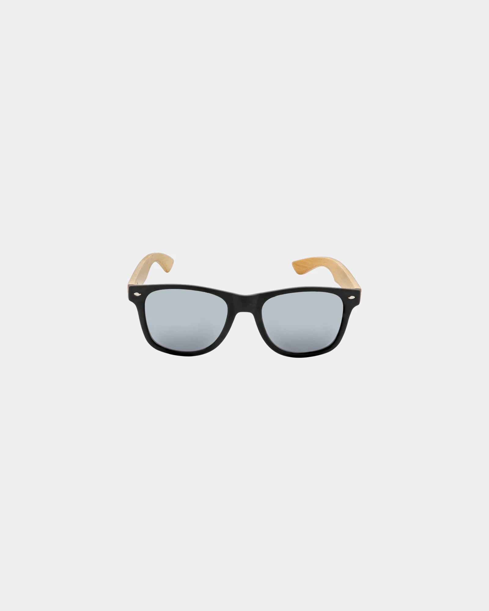Promotional recycled plastic sunglasses with bamboo - 1