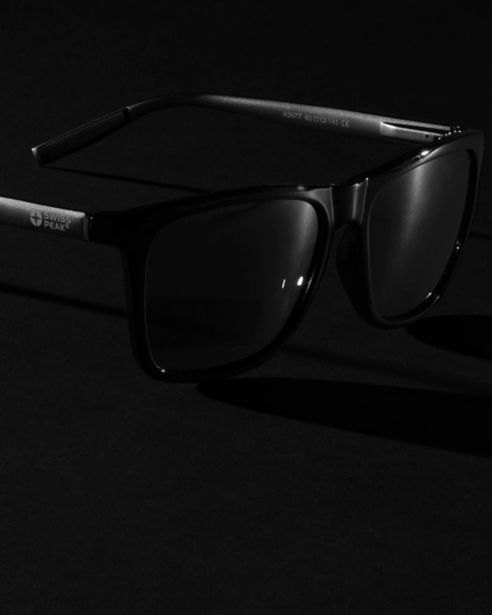 Promotional recycled plastic sunglasses Swiss Peak - 6