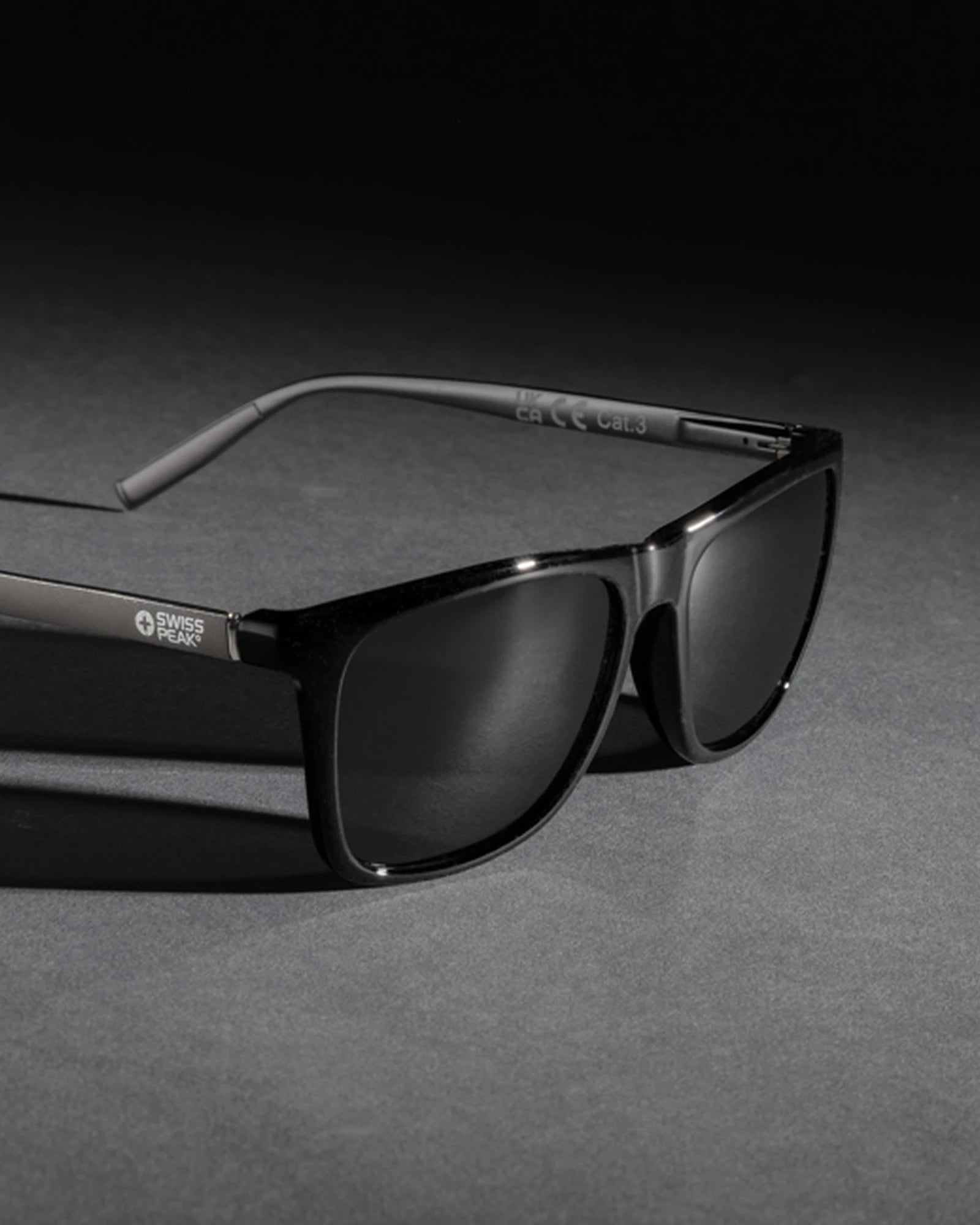Promotional recycled plastic sunglasses Swiss Peak - 7